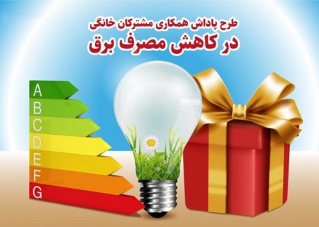 بهره مندی بیش از ۲۷۹ هزار مشترک از پاداش مدیریت مصرف در ماه های خرداد وتیر