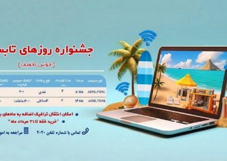 جشنواره اینترنتی روزهای‌تابستان شرکت‌مخابرات‌ایران آغاز شد