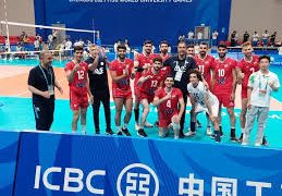 تیم والیبال دانشجویان ایران برابر هند به پیروزی رسید