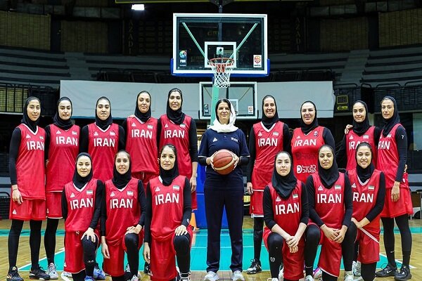 تیم ملی بسکتبال بانوان ایران برابر چین تاپیه شکست خورد