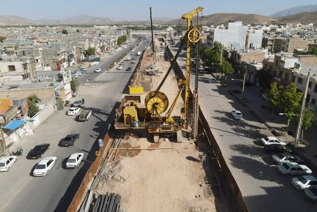 شمالغرب شیراز به کارگاه بزرگ عمرانی بدل شده است