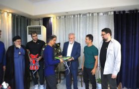 حضور شهردار شیراز در اردوی تیم ملی کشتی فرنگی ایران