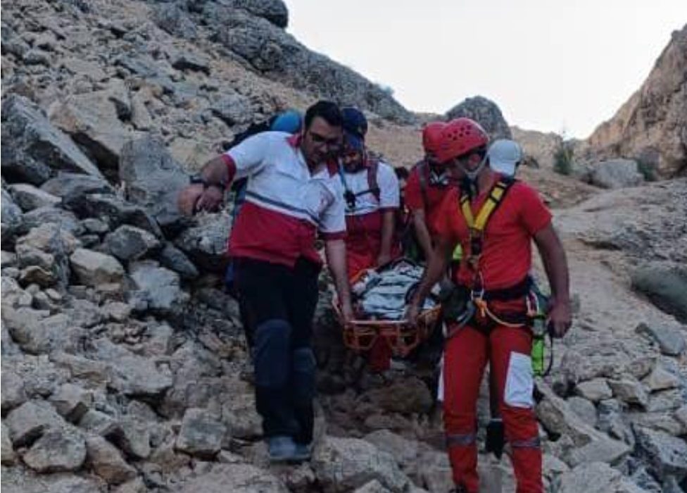 نجات ۳ طبیعت گرد آسیب دیده در ارتفاعات تنگ تیزاب سپیدان