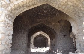مرمت کاروانسرای شهیدآباد خرم‌بید