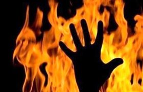 زن و شوهری در فارس دست و پای مرد ۳۰ ساله را بستند و زنده سوزاندند