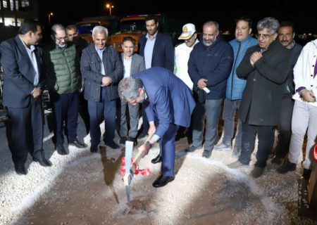 کلنگ ۲ تقاطع غیرهمسطح در شیراز به زمین زده شد