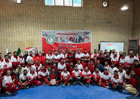 رقابت نجاتگران هلال احمر فارس در المپیاد تخصصی امداد و نجات