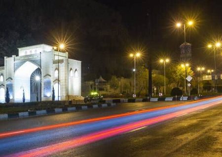 بهسازی و نوسازی روشنایی معابر شیراز با طرح بهار در بهار اداره برق