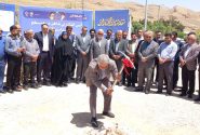 گلنگ زنی و آغاز عملیات اجرایی ۲ تقاطع غیر همسطح در شرق شیراز