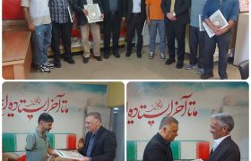 تقدیر مشاور شهردار شیراز در امور ایثارگران و جانبازان از ورزشکاران جانباز و توان‌یاب
