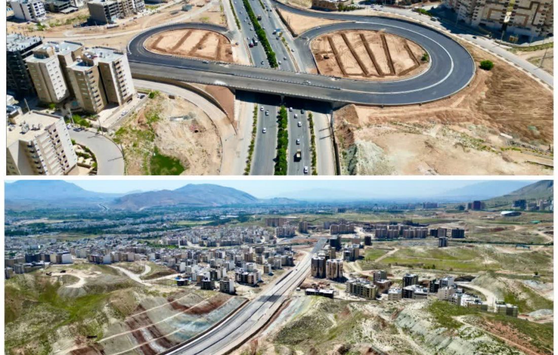 افتتاح بزرگراه شهید آیت‌الله رئیسی و کلنگ زنی پروژه ملی زندیه