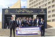 دانشجویان و استادان دانشگاه معدن سنت‌پترزبورگ در مدرسه تابستانه دانشگاه شیراز