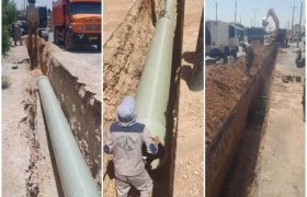 شتاب در توسعه زیرساخت‌های آبرسانی صدرا با اجرای همزمان سه جبهه کاری