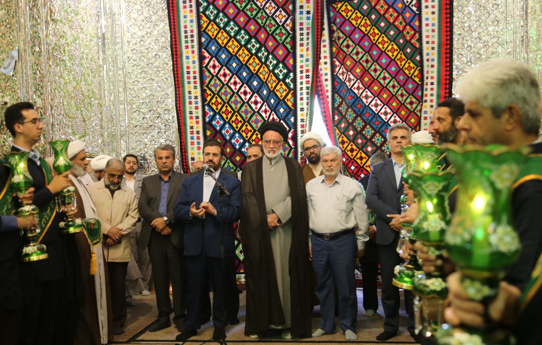 تأکید تولیت و استاندار فارس بر ساماندهی محیط حرم حضرت سیدعلاءالدین حسین(ع) و تأمین امنیت پایدار زائران
