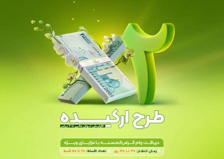 وام قرض‌الحسنه تا سقف ۵۰۰ میلیون تومان در طرح «ارکیده» بانک مهر ایران