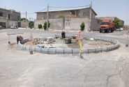 اجرای طرح‌های هندسی جدید در معابر منطقه دو برای کاهش تصادفات و روان‌سازی ترافیک