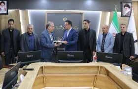 مراسم تکریم و معارفه معاون مسکن و ساختمان اداره‌کل راه و شهرسازی فارس برگزار شد