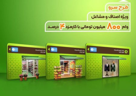 آغاز پرداخت وام ۸۰۰ میلیون تومانی طرح «سرو» به کسب‌وکارهای دارای مجوز