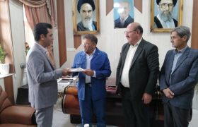 علی حسین برزگر سرپرست اداره مخابرات شهرستان بوانات شد