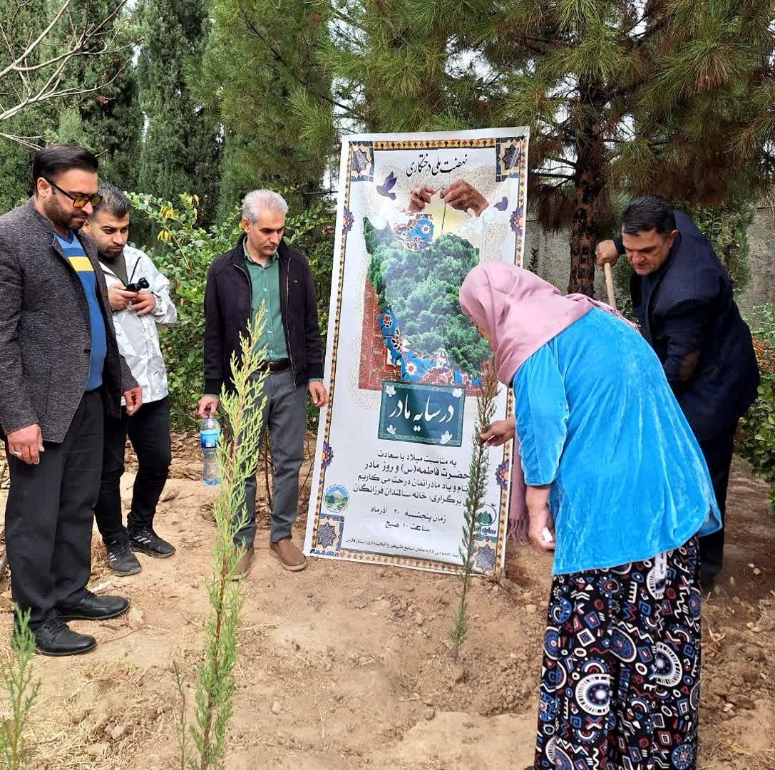«در سایه مادر»؛ سالمندان فرزانگان شیراز همصدای سراسر کشور نهال امید کاشتند