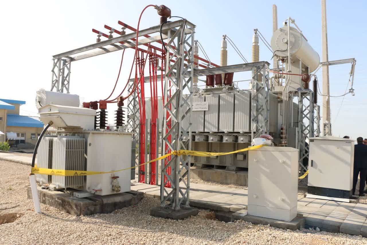 افتتاح پروژه‌های برق, کنگان و جم, ۵۰۴ میلیارد تومان, شرکت برق منطقه‌ای فارس, پایداری شبکه