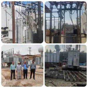 طرح افزایش ظرفیت ترانسفورماتور در پست برق تشان بوشهر به بهره برداری رسید