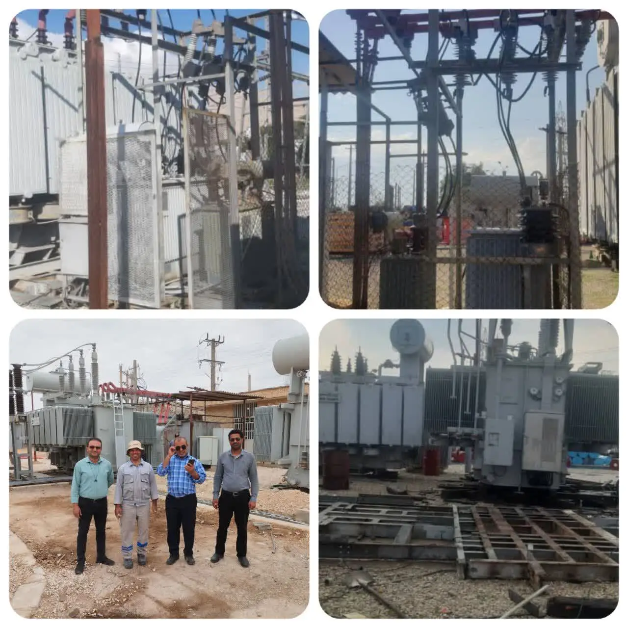 طرح افزایش ظرفیت ترانسفورماتور در پست برق تشان بوشهر به بهره برداری رسید