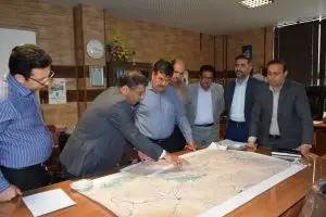 مدیر دفتر مدیریت بحران شرکت آب و فاضلاب کشور وضعیت آبرسانی به شهرستان فسا را بررسی کرد