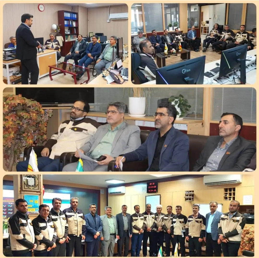 بازدید معاون سیاسی، امنیتی و اجتماعی و مدیرکل امنیتی و انتظامی استانداری فارس از شرکت توزیع نیروی برق استان فارس