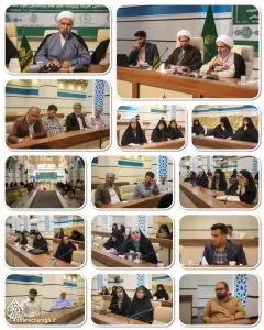 برگزاری نشست اندیشه ورزی «حلقه های میانی؛ پیشران حکمرانی مردمی» در حرم مطهر