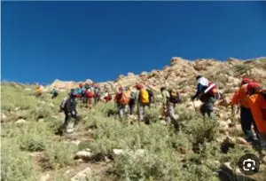 سوادکوه میزبان اردوی تیم کوهنوردی کارگری مازندران شد