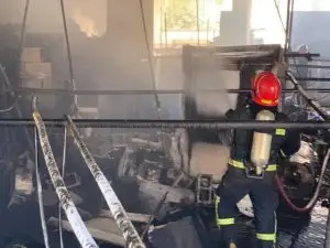 حریق خانه در شیراز با ۲ مصدوم