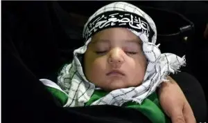 مخابره پیام کربلا با استفاده از مظلومیت شیرخواره سیدالشهدا (ع)