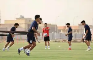 برتری تیم فوتبال ایمان سبز شیراز مقابل سپاهان بیرجند