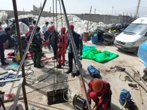 مرگ  ۴ عضو یک خانواده در چاه فاضلاب
