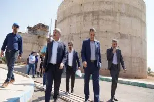 بازدید مدیر کل دیوان محاسبات استان فارس از تصفیه خانه های فاضلاب شماره ۲ شیراز و غرب صدرا