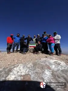 گزارش تصویری / صعود گروه کوهنوردی باشگاه آرش شیراز به قله پازن پیر