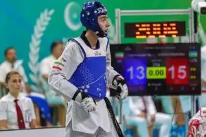 دو مدال زرین تکواندو گرندپری پاریس بر گردن هوگوپوشان تیم زاگرس جنوبی فارس