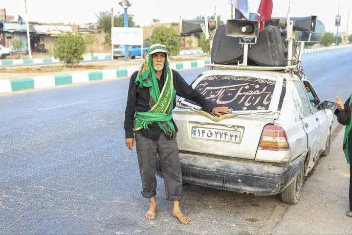 ماشین زمان در مسیر اربعین!