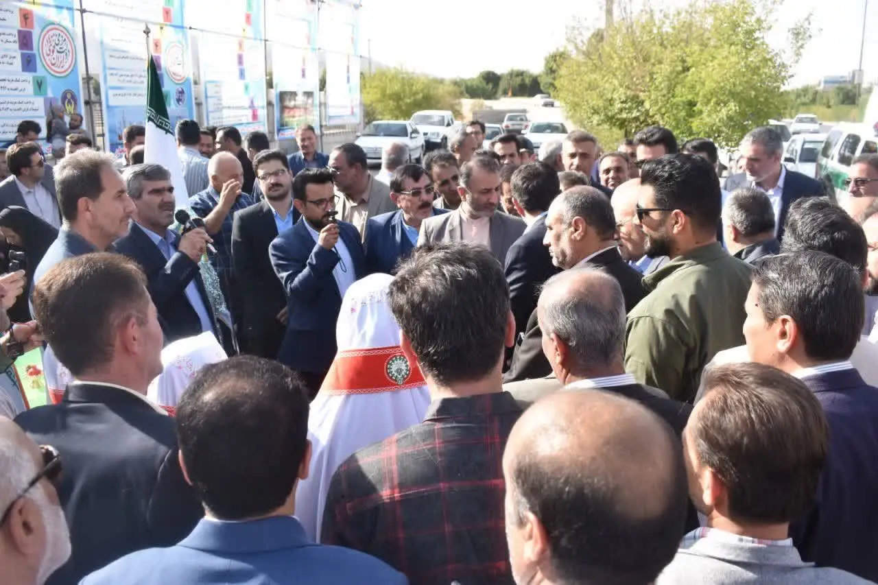 حضور وزیر محترم جهاد کشاورزی در شهرستان ارسنجان