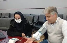 غربالگری کارکنان هتل پارک سعدی در آخرین روز از پویش ملی سلامت