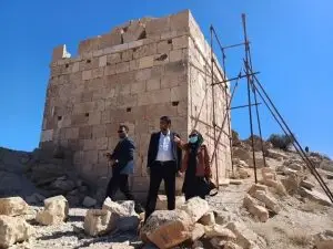 دسترسی به آرامگاه جاماسب حکیم آسان می‌شود