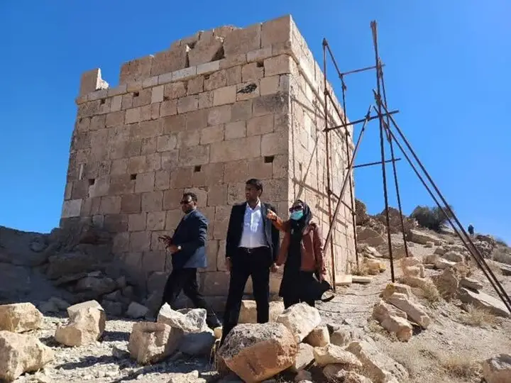 دسترسی به آرامگاه جاماسب حکیم آسان می‌شود