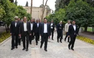 حضور مدیریت شهری در ستاد عالی نظارت بر خدمات سفر نوروزی شورای اسلامی شهر شیراز