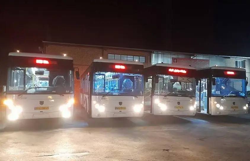 تغییر ساعت خدمات ناوگان حمل‌ونقل عمومی در صدرا از ۲۰ اردیبهشت