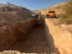آغاز عملیات اجرایی ساخت بزرگترین آب انبار تغذیه حیات وحش در شهرستان لامرد