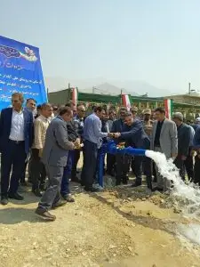 بهره برداری از ۲ پروژه ی آبرسانی در شهرستان قیروکارزین با اعتباری بالغ بر ۱۱۰ میلیارد ریال میلیارد