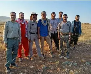 مهار آتش سوزی در منطقه حفاظت شده ماله گاله