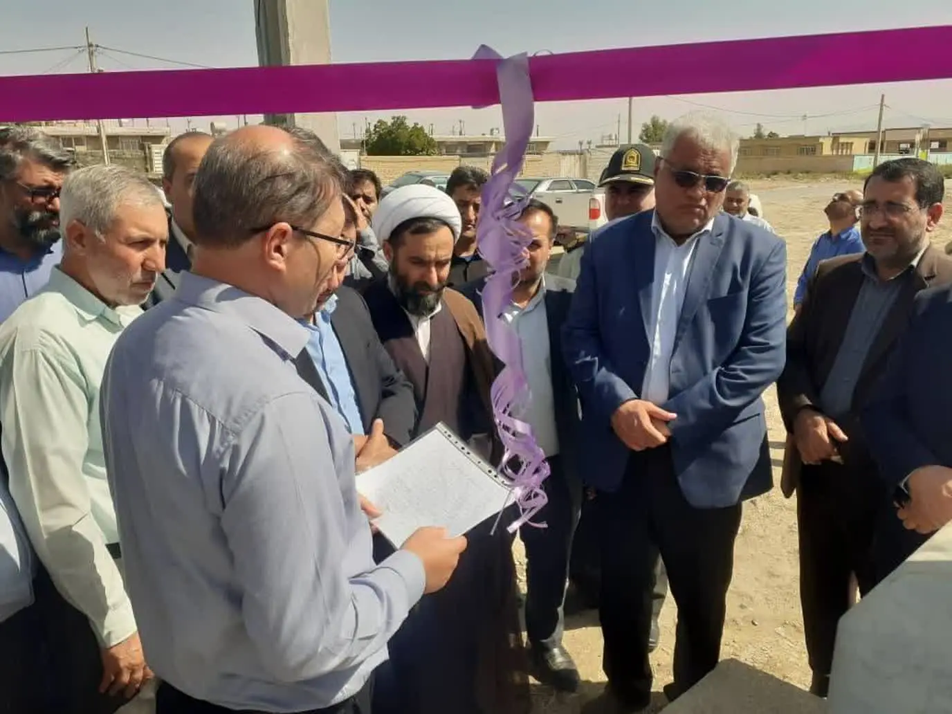 همزمان با هفته دولت؛ سه دستگاه آب شیرین کن در شهرستان خرامه به بهره برداری رسید