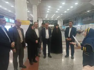 معاون آموزش ابتدایی وزارت اموزش و پرورش و سرپرست سازمان ملی تعلیم و تربیت کودک وارد شیراز شد